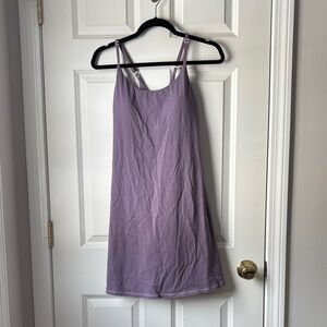 Purple athletic dress